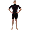Traje de Baño Corto Malibu Hombre 2.5mm Negro-Rojo Talla XXXL Marlin 118339