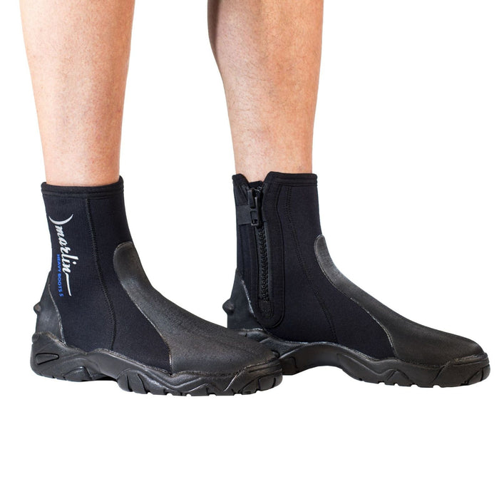 Botas de buceo pesadas 5mm Negras Talla XL Marlin 118431