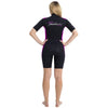 Traje corto Costa mujer 2mm negro-violeta talla XS Marlin 118458