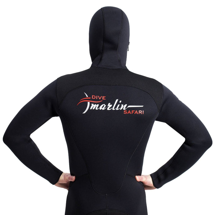Traje de buceo con capucha Safari hombre 5mm negro talla M Marlin 118464
