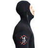 Traje de buceo con capucha Safari hombre 5mm negro talla L Marlin 118465