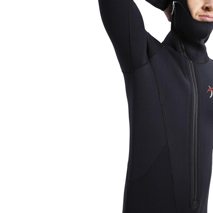 Traje de buceo con capucha Safari hombre 7mm negro talla M Marlin 118470