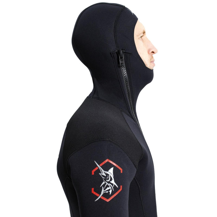 Traje de buceo con capucha Safari hombre 7mm negro talla XL Marlin 118472