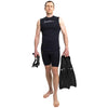 Chaleco de neopreno nylon 2mm negro talla XXL Marlin 118480