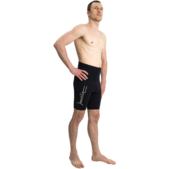 Pantalones cortos de neopreno Nylon 2mm Negros Talla XL Marlin 118486