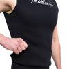 Chaleco con capucha de neopreno nylon 2mm negro talla M Marlin 118491