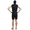 Chaleco con capucha de neopreno nylon 2mm negro talla M Marlin 118491