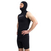 Chaleco con capucha de neopreno nylon 2mm negro talla M Marlin 118491