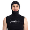 Chaleco con capucha de neopreno nylon 2mm negro talla M Marlin 118491