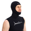 Chaleco con capucha de neopreno nylon 2mm negro talla M Marlin 118491