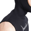Chaleco con capucha de neopreno nylon 2mm negro talla M Marlin 118491