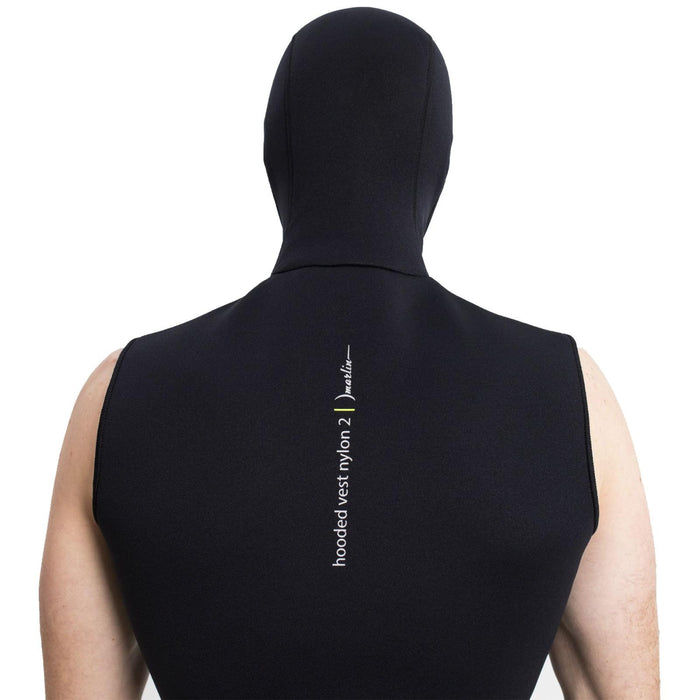 Chaleco con capucha de neopreno nylon 2mm negro talla XXL Marlin 118494