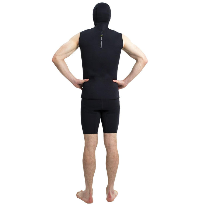 Chaleco con capucha de neopreno nylon 2mm negro talla XXXL Marlin 118495