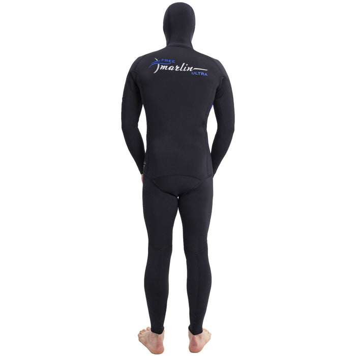 Traje de apnea completo con capucha Ultra hombre 5mm negro talla L Marlin 118534