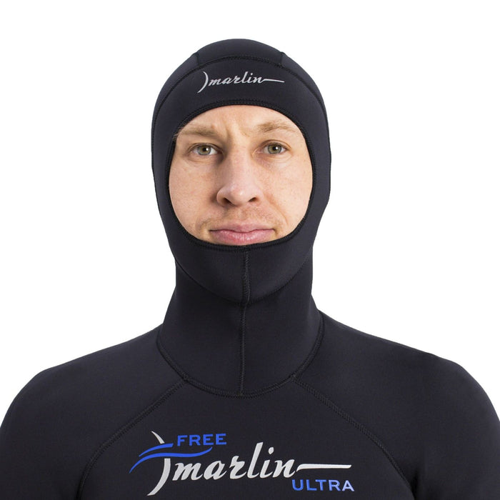 Traje de apnea completo con capucha Ultra hombre 5mm negro talla XL Marlin 118535