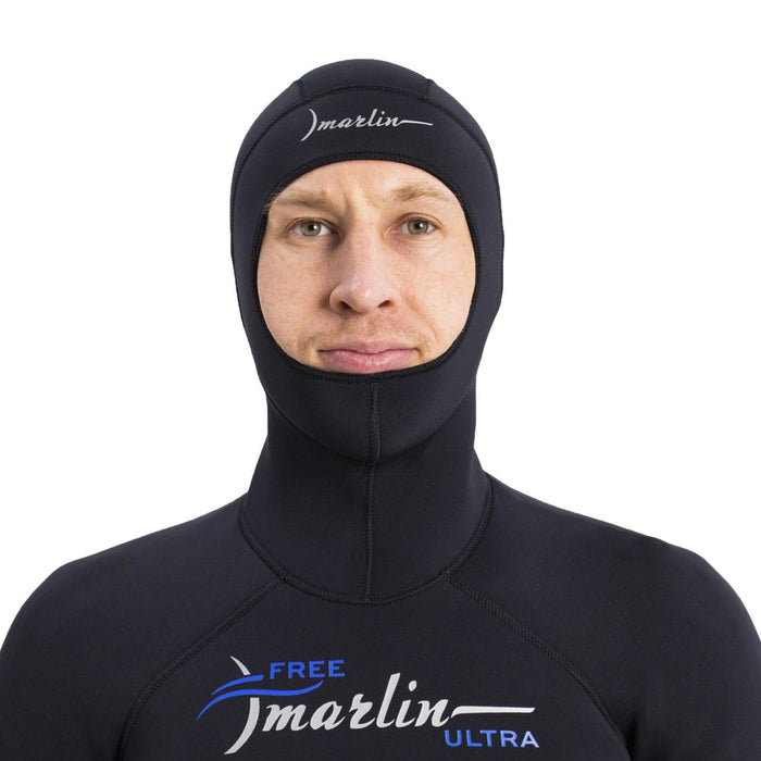 Traje de apnea completo con capucha Ultra hombre 5mm negro talla XXL Marlin 118536