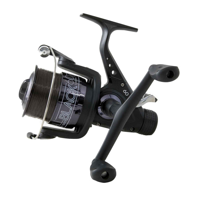 Carrete de Pesca de Carpa All Black Tamaño 60 Lineaeffe 1209160
