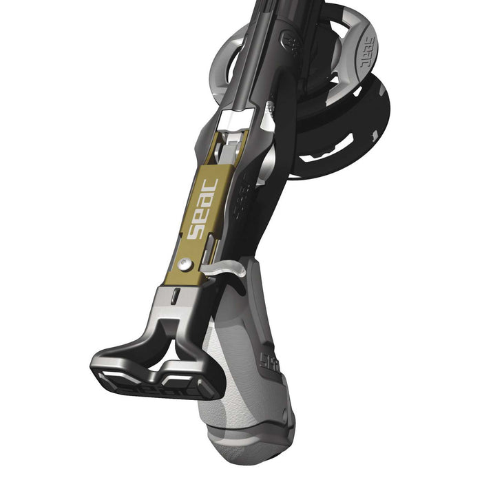 Arpón de goma Fire Negro 130cm Seac 121-41N-130