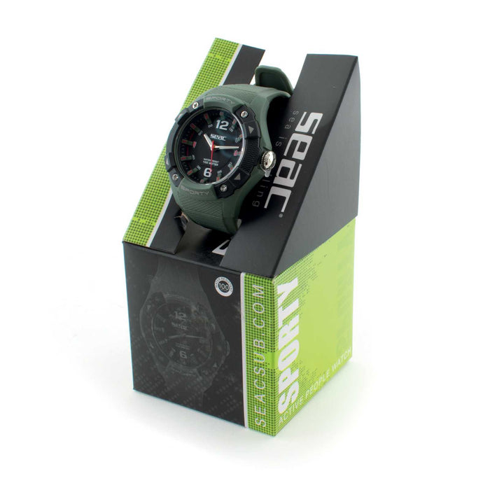 Reloj deportivo Sporty Verde Seac 147-1VM