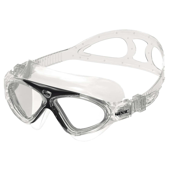 Máscara de Natación Vision Hd Cristal-Negro Seac 152-14NT