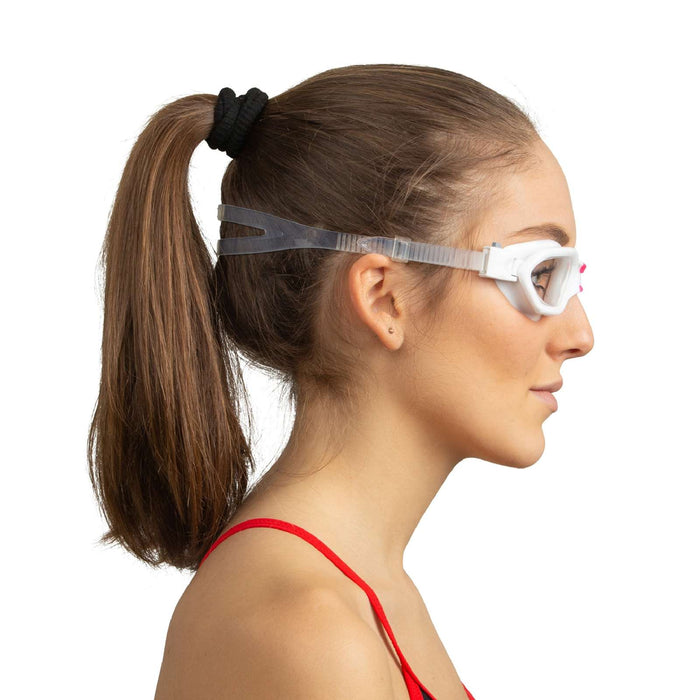 Gafas de natación Aquatech Blanco-Rosa Seac 152-32WP
