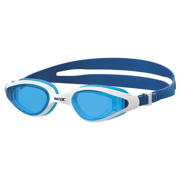 Gafas de natación Ritmo Blanco-Azul Lentes Seac 152-37WAZ