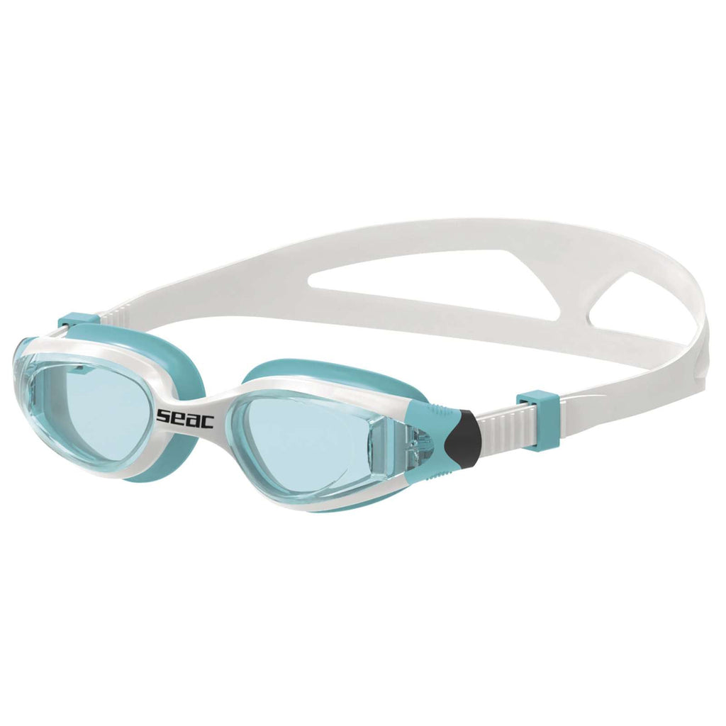 Gafas de natación Ritmo Niños Blanco-Aguamarina Lentes Seac 152-39WAQ