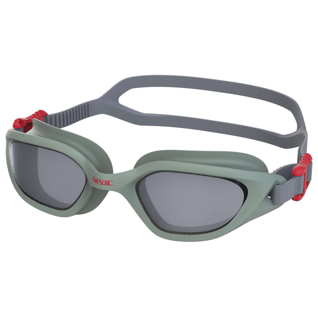 Gafas de natación Mood Verde-Gris Lentes Ahumadas Seac 152-71VMG