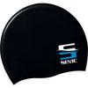 Gorro de natación de silicona Negro Seac 152-7N