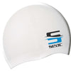 Gorro de natación de silicona Blanco Seac 152-7W