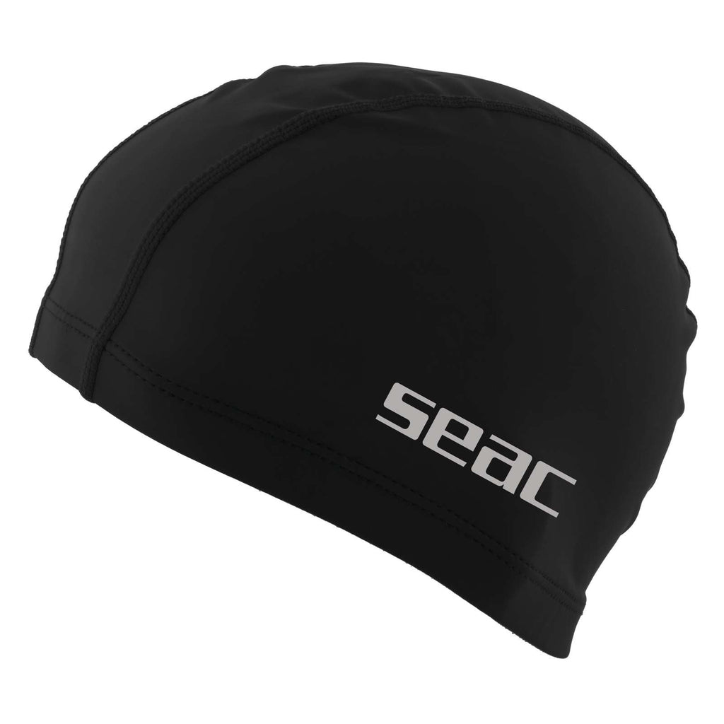 Gorro de Natación Comfort Alta Elasticidad Negro Seac 152-80N