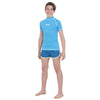 Rash Guard T-Sun Corto Niños Niño Celeste 11 Años Seac 155-20-11