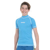 Rash Guard T-Sun Corto Niños Niño Celeste 11 Años Seac 155-20-11