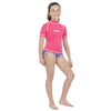 Rash Guard T-Sun Corto Niños Niña Rosa 7 Años Seac 155-21-7