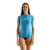 Rash Guard Raa Corto Evo Mujer Azul Claro S Seac 155-32-S