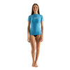 Rash Guard Raa Corto Evo Mujer Azul Claro XL Seac 155-32-XL