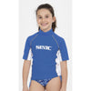 Rash Guard Raa Short Niños Evo Azul 12 Años Seac 155-4-12