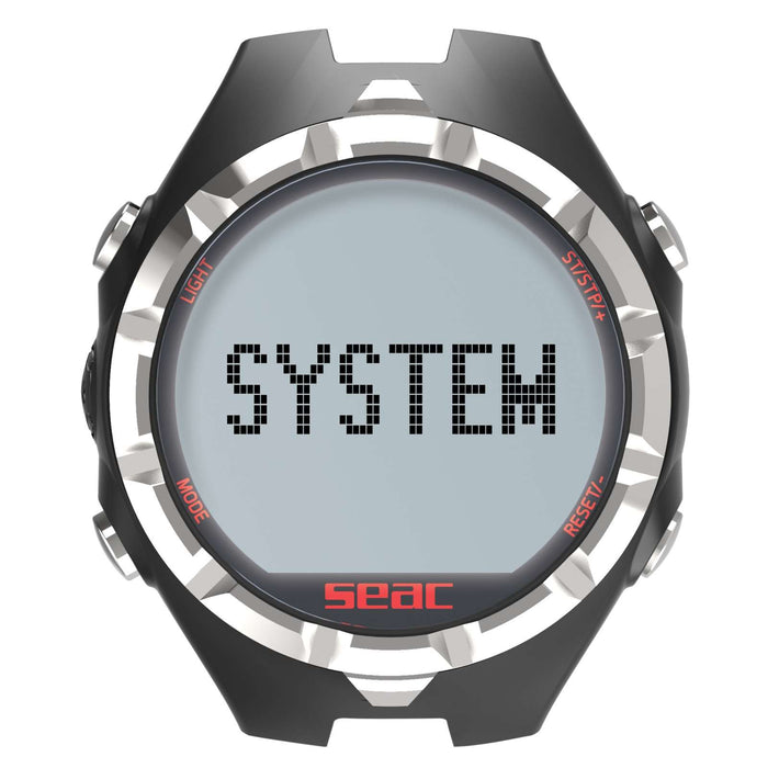 Ordenador de Apnea Freediving Negro-Rojo Seac 160-30NR