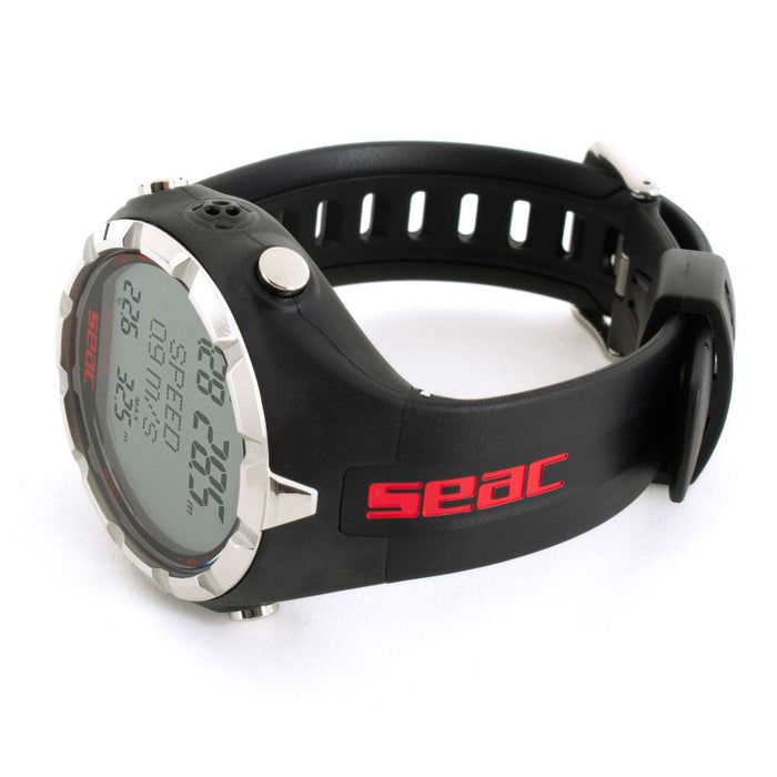 Ordenador de Apnea Freediving Negro-Rojo Seac 160-30NR