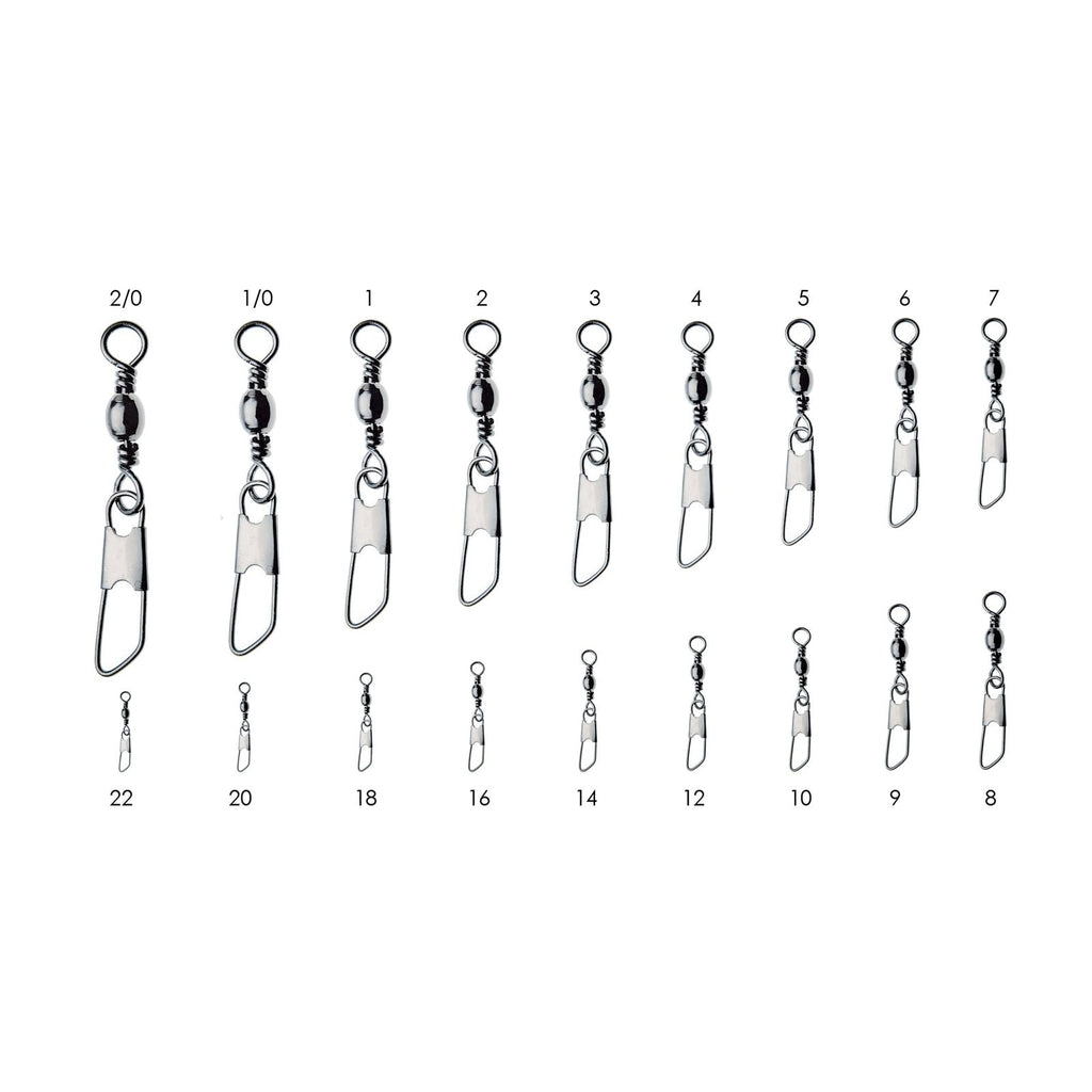 Giros Con Clip 12pcs Negros №4 Expert Predator 16360