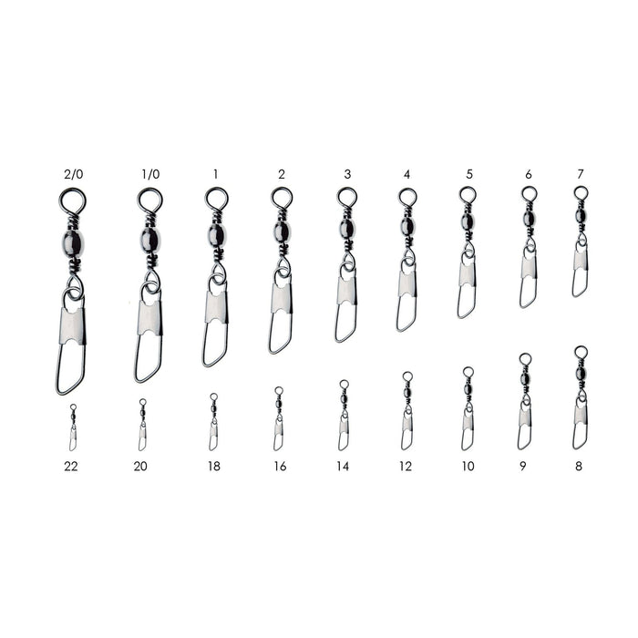 Giros Con Clip 12pcs Negros №7 Expert Predator 16390