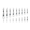 Mosquetones con Interlock 12pcs Negro №6 Expert Predator 16727