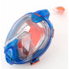 Máscara de buceo de cara completa Magica Gris-Azul-Naranja XS-S Seac 170-14BO-SLT
