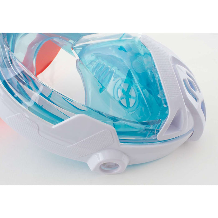 Máscara de buceo de cara completa Magica Blanca-Azul-Naranja XS-S Seac 170-14WO-SLT