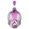 Máscara de buceo de cara completa Libera Transparente-Rosa Niños Seac 170-20PT-SKL