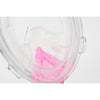 Máscara de buceo de cara completa Libera Transparente-Rosa XS-S Seac 170-7TP-SKL