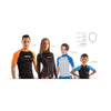 Máscara de buceo de cara completa Magica Gris-Azul-Naranja L-XL Seac 170-9BO-SLT