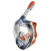Máscara de buceo de cara completa Magica Gris-Azul-Naranja L-XL Seac 170-9BO-SLT