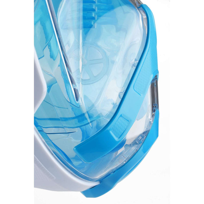 Máscara de buceo de cara completa Magica Blanca-Azul-Naranja L-XL Seac 170-9WO-SLT