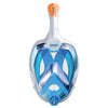 Máscara de buceo de cara completa Magica Blanca-Azul-Naranja L-XL Seac 170-9WO-SLT